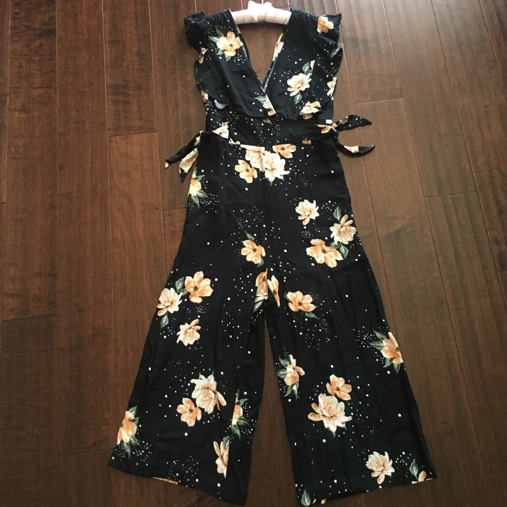 Minkpink Floral Jumpsuit